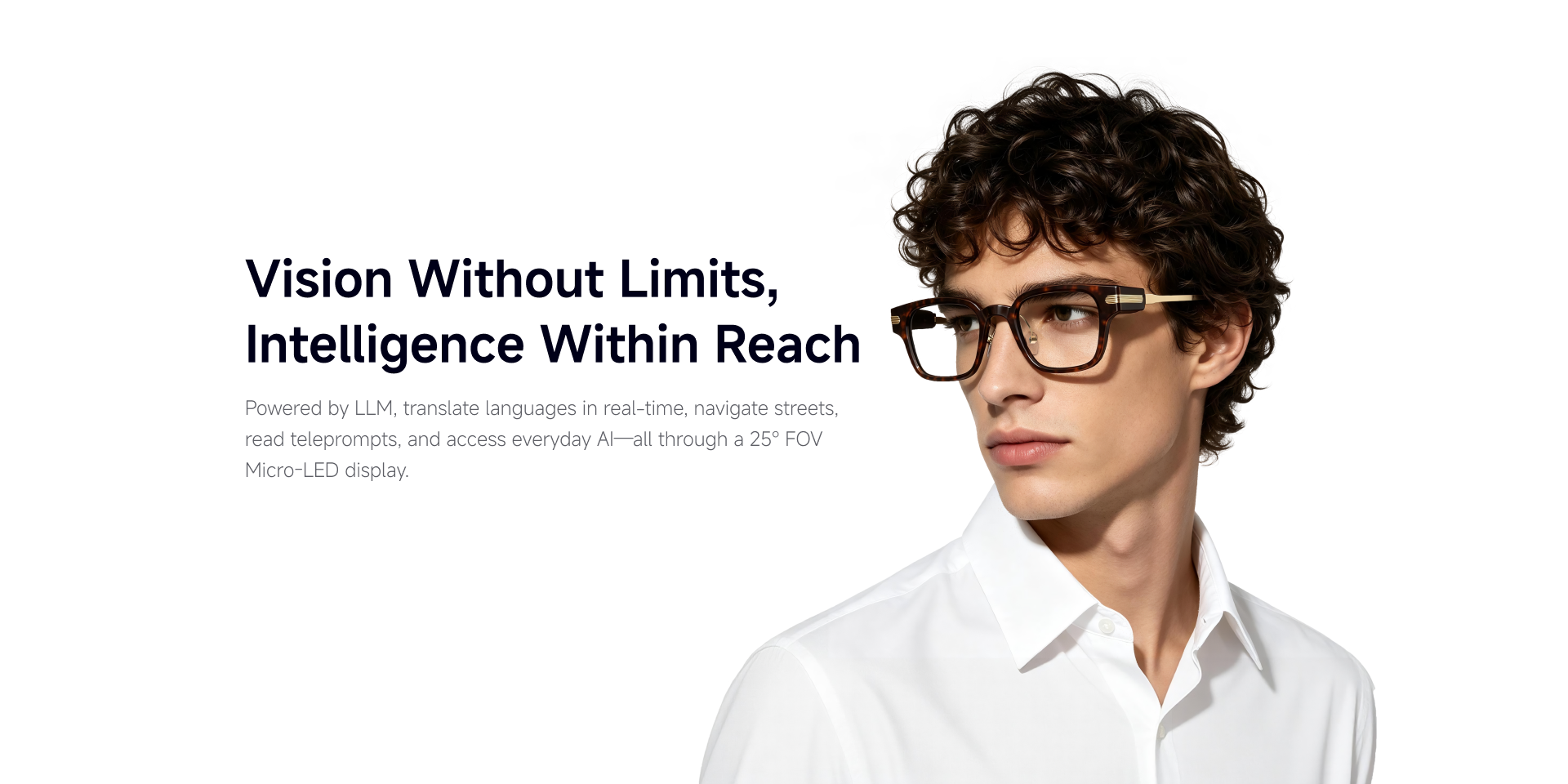 AR99 Pro vision without limits hero