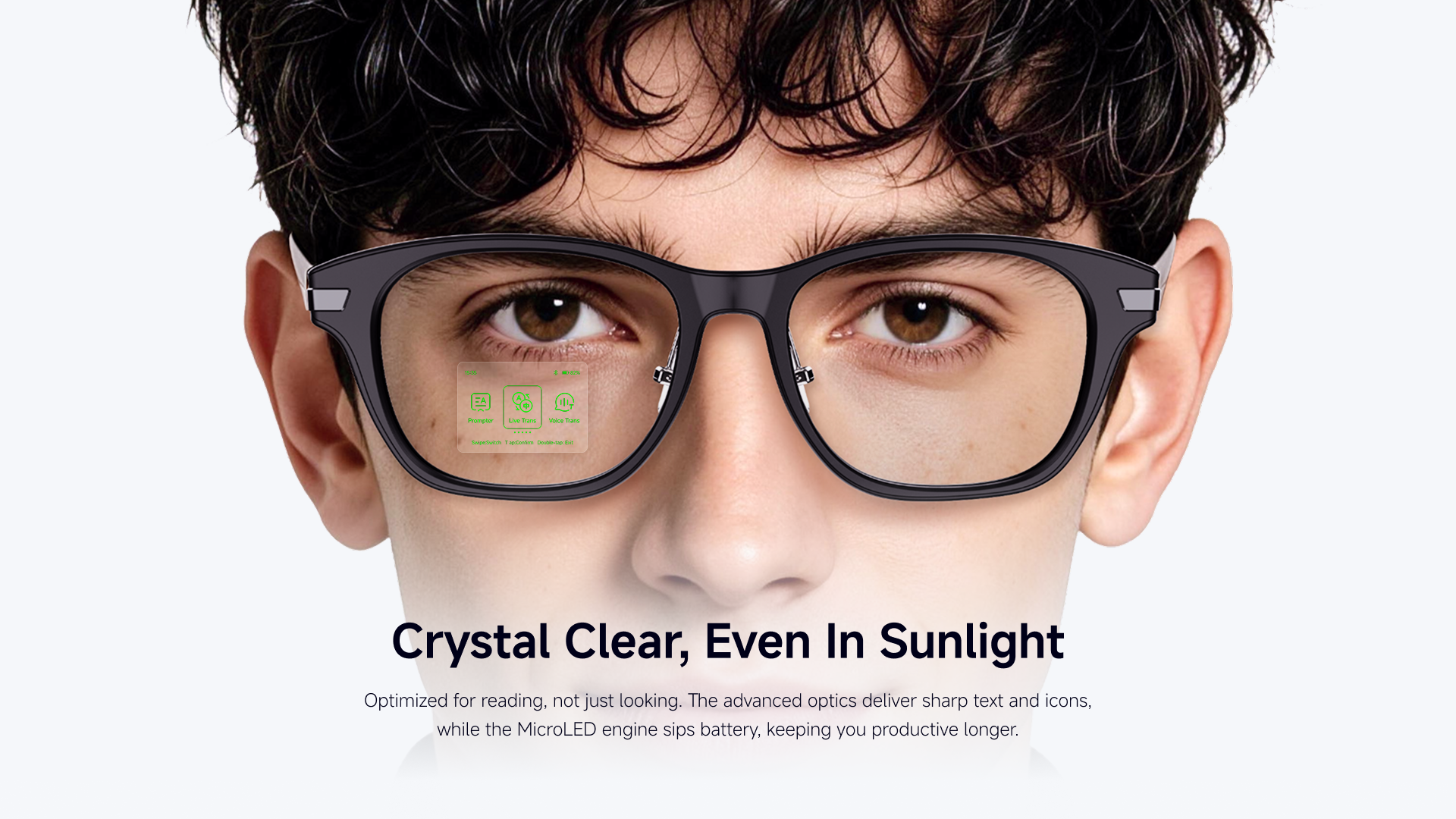 AR99 optical and product feature detail