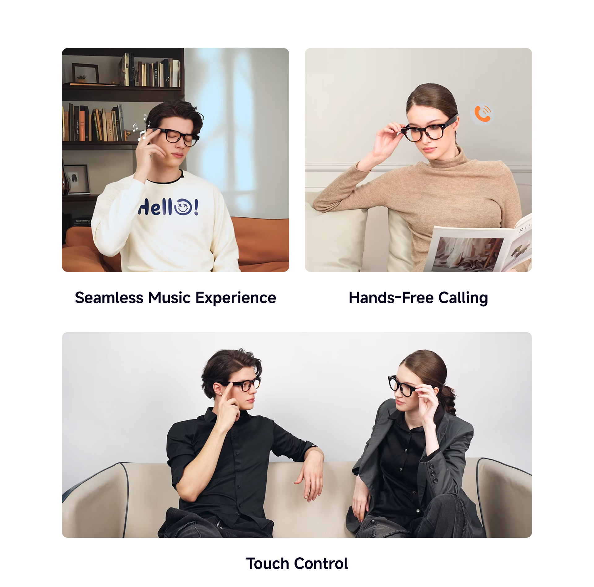 K900 AI camera glasses feature detail