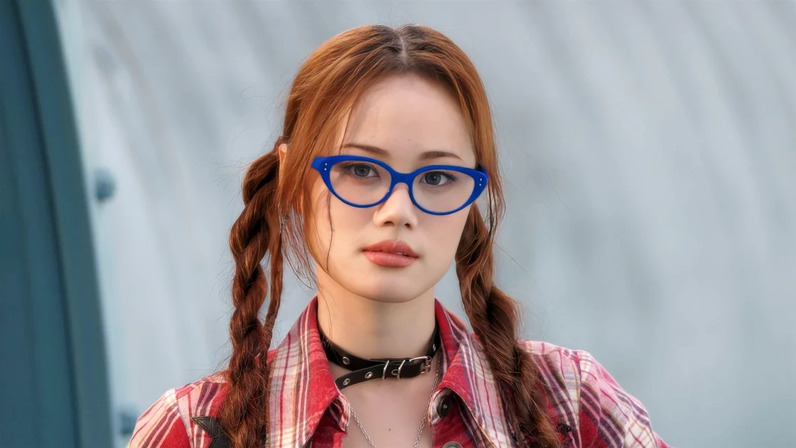 Mimosa AR99-MY cat-eye eyewear styling reference outdoors